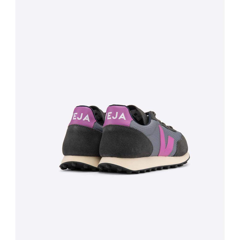 Women's Veja RIO BRANCO ALVEOMESH Running Shoes Grey | ZA 418AHK